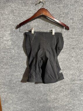 Performance Cycling Shorts Mens Medium Black Padded Chamois 8 Inseam Bike